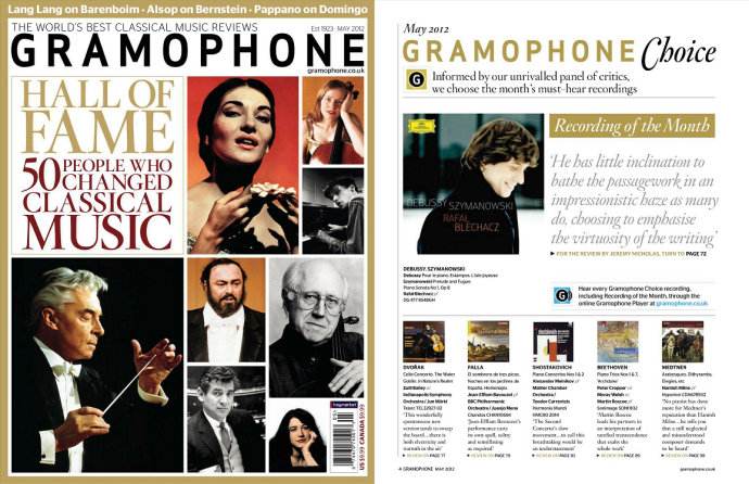 《留声机》杂志成为英国数字音乐杂志的