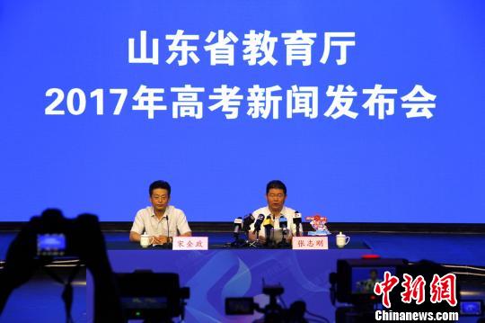 山东高考本科录取线公布：文科483分理科433分