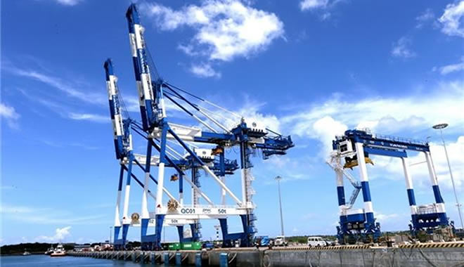 斯里兰卡将汉班托塔港经营权移交中国 推进一