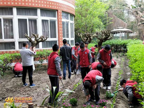 什么是压力治疗成都一中学设＂校园农场＂ 上课就是种藕栽花捕鱼_https://www.jmylbn.com_新闻资讯_第7张