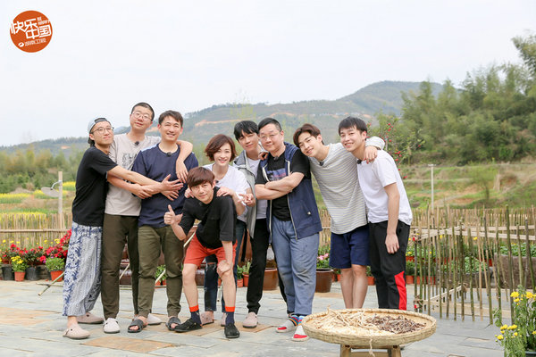 《向往的生活》潘粤明李小冉入住蘑菇屋