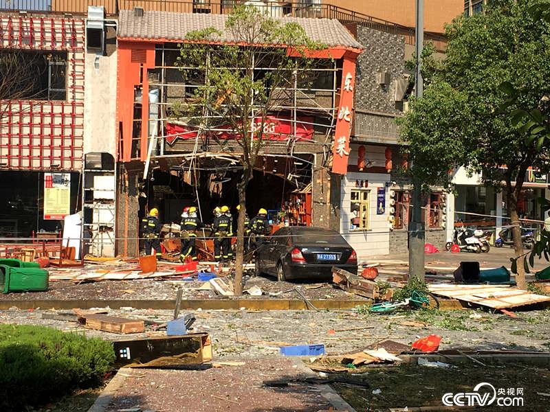 The scene of the accident (Yuan Yuqian/photo)