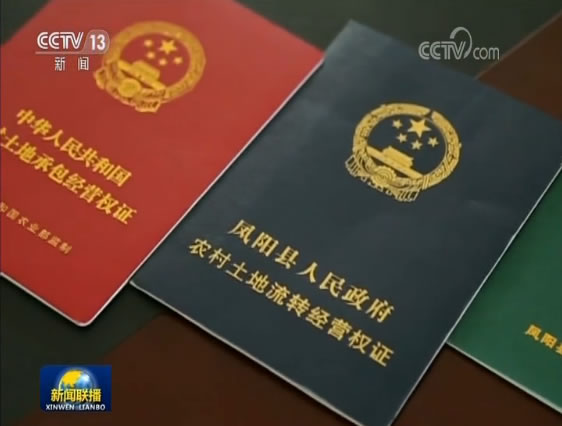 2013年，农村土地集体所有权、农户承包经营权确权颁证全面启动，小岗