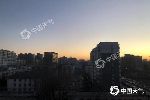 北京7级阵风吹袭最高气温跌至-2℃ 明起气温反弹