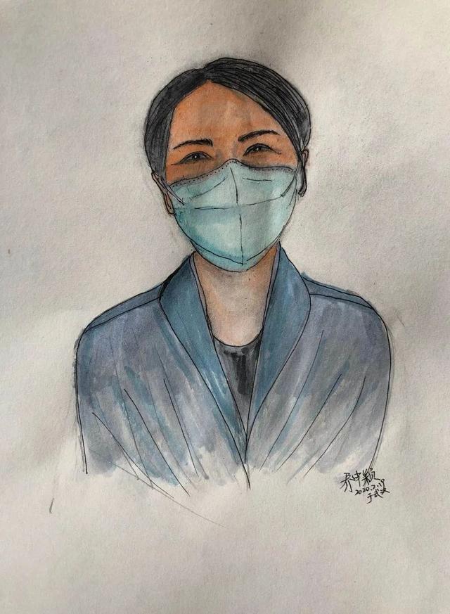 「水彩画」“你笑起来真好看”丨记者原创水彩画