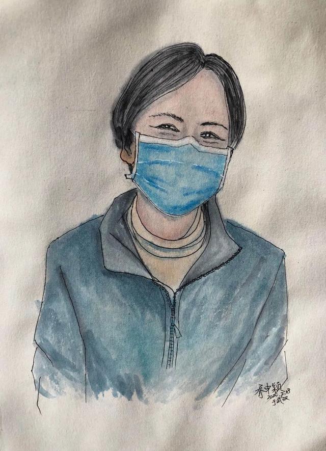 「水彩画」“你笑起来真好看”丨记者原创水彩画