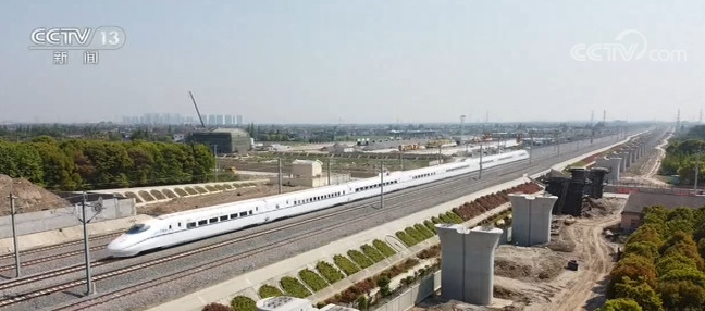 上海上海：通沪铁路提速试验达标 运营在即