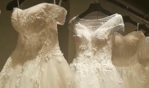 婚纱婚纱云订单大增 厂家扩产能推新款