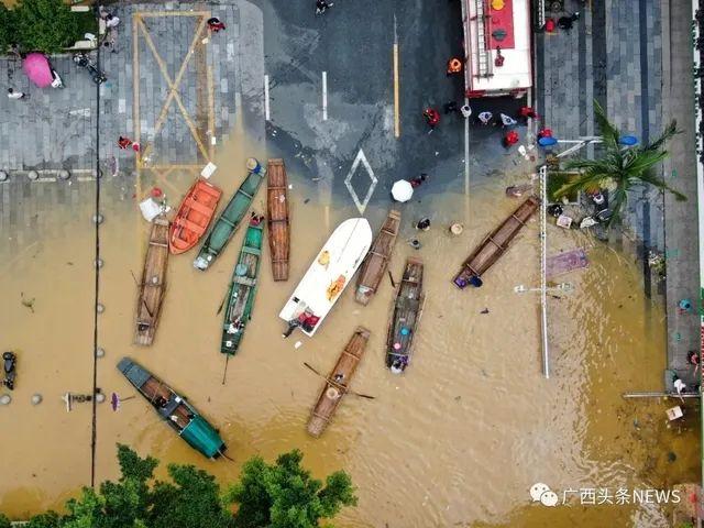 娘子军|在广西抢险抗洪第一线，她们是乘风破浪的“娘子军”