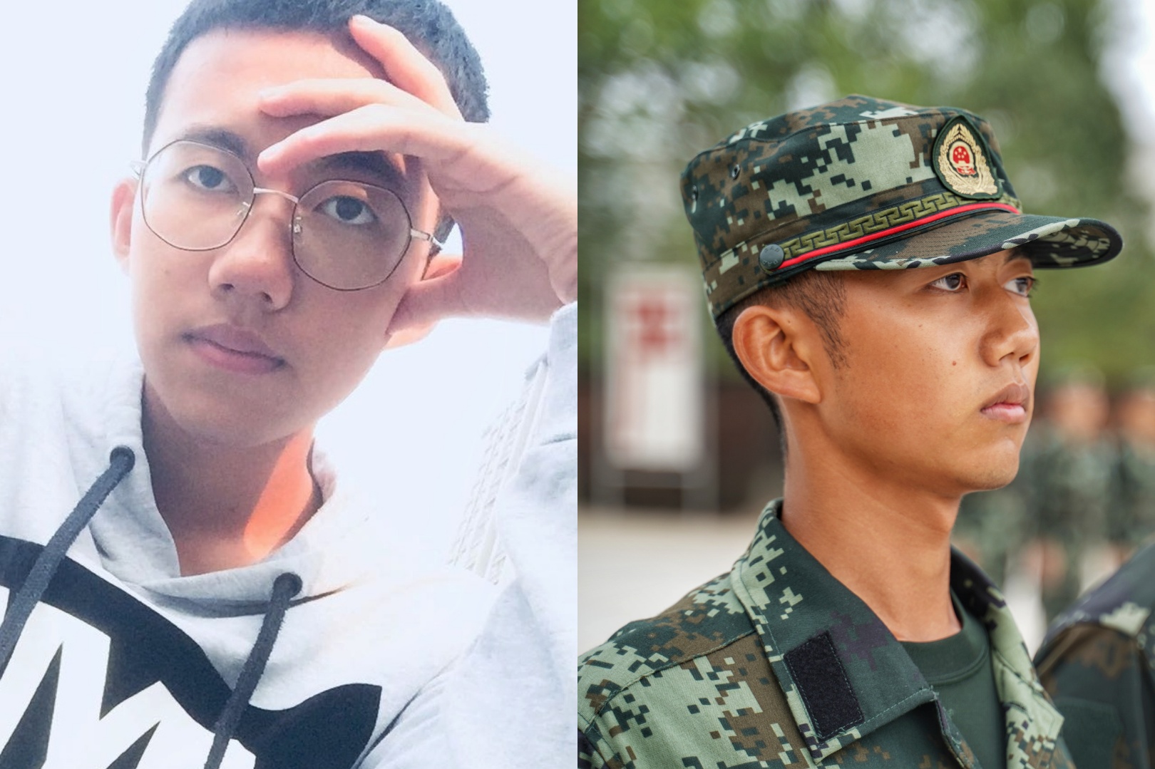 入伍|速来围观丨入伍“满月”照，新兵有话说！