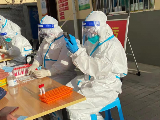 协助开展核酸检测工作