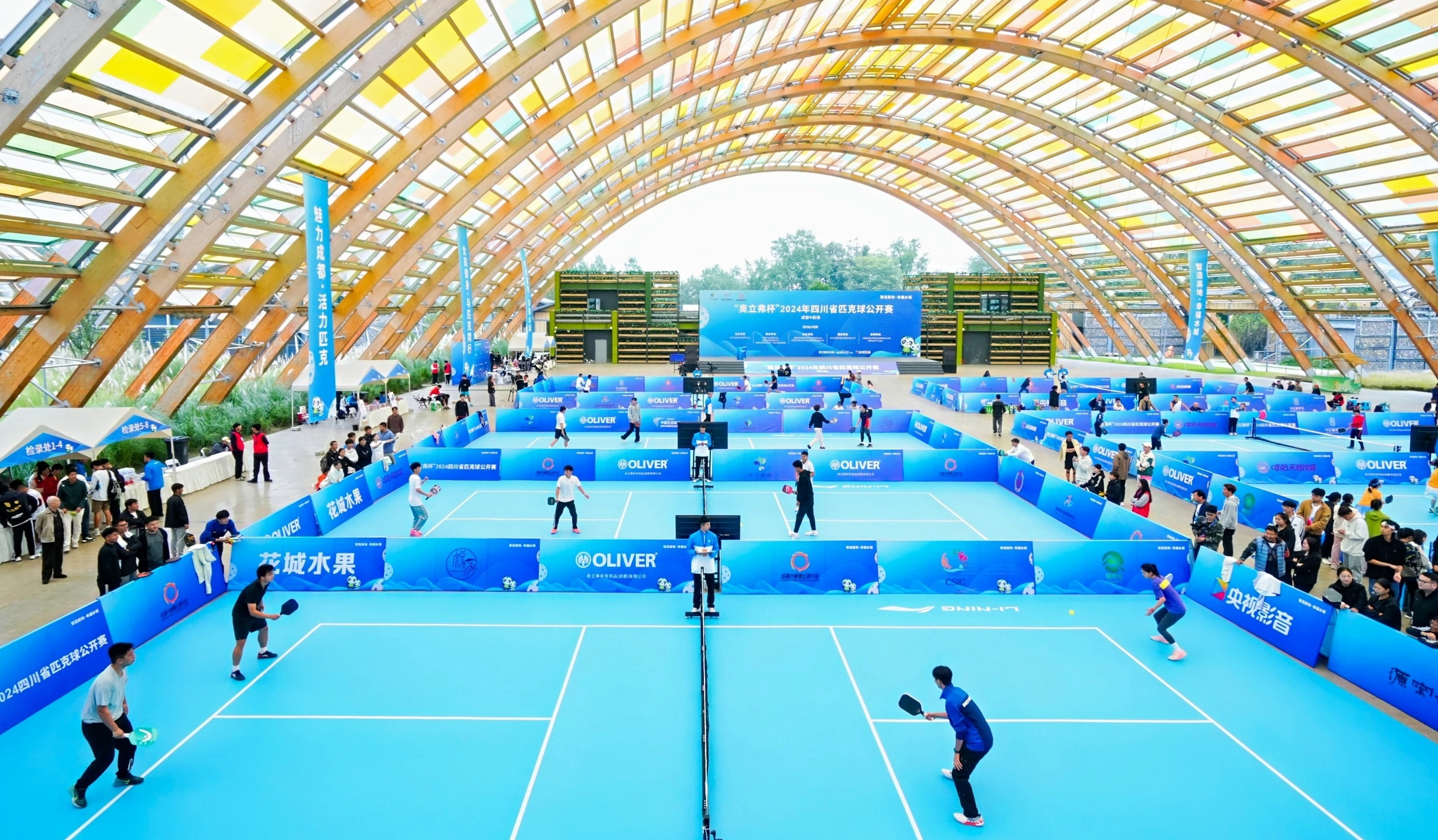 2024四川省匹克球公开赛开幕(图1)