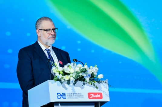 丹麥王國駐華大使館能源商務參贊馬經綸先生在論壇致辭