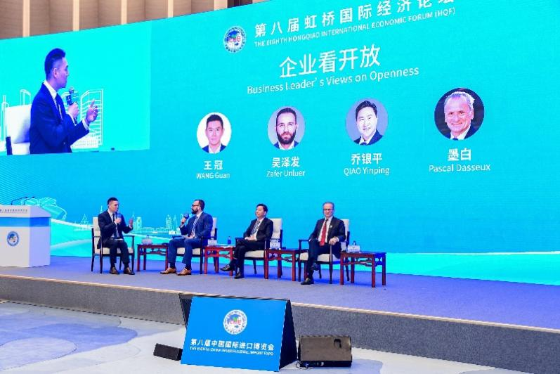 “企业看开放”圆桌交流环节