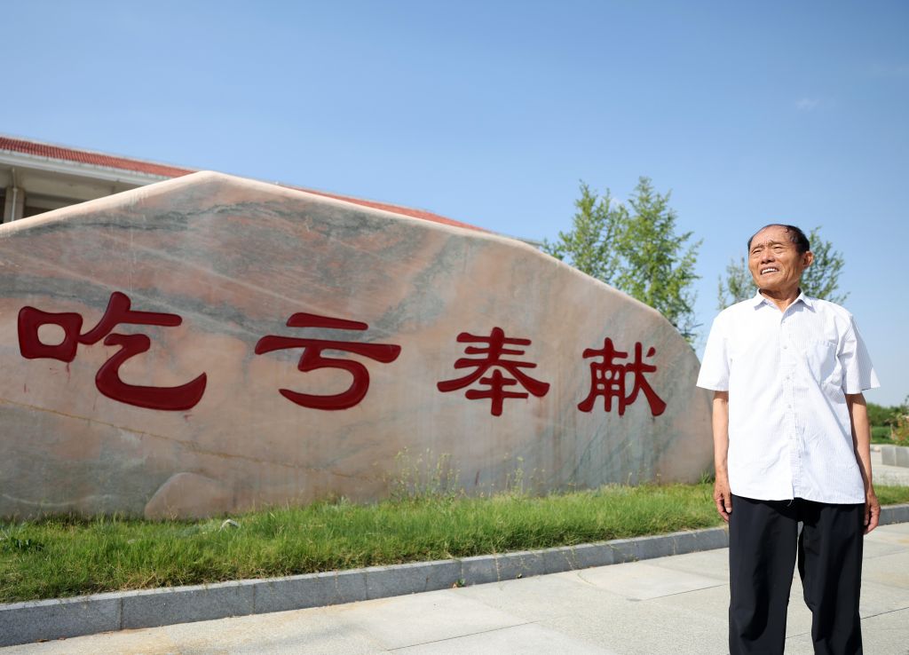 6月9日在西辛庄村拍摄的李连成。