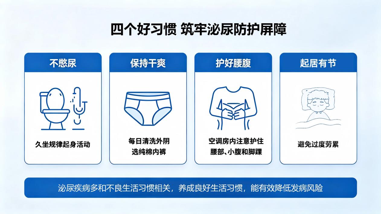 泌尿健康日常养护习惯(图片由AI生成)