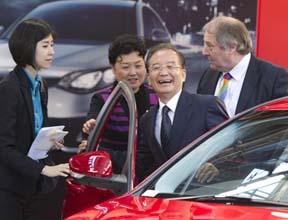 Grande-Bretagne : poursuite de la visite de de Wen Jiabao