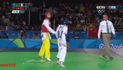 赵帅挺进跆拳道男子58kg级决赛
