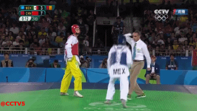 赵帅挺进跆拳道男子58kg级决赛