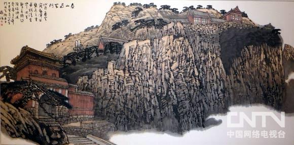 黄格胜作-泰山南天门