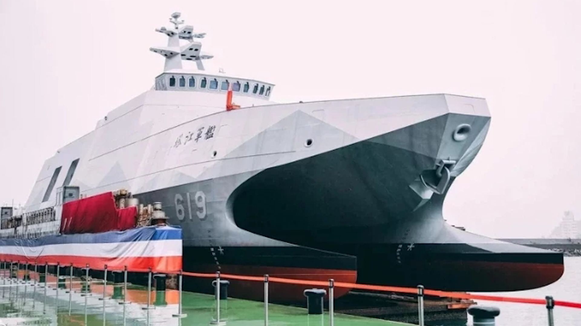 台军一艘导弹快艇造价62.9亿新台币