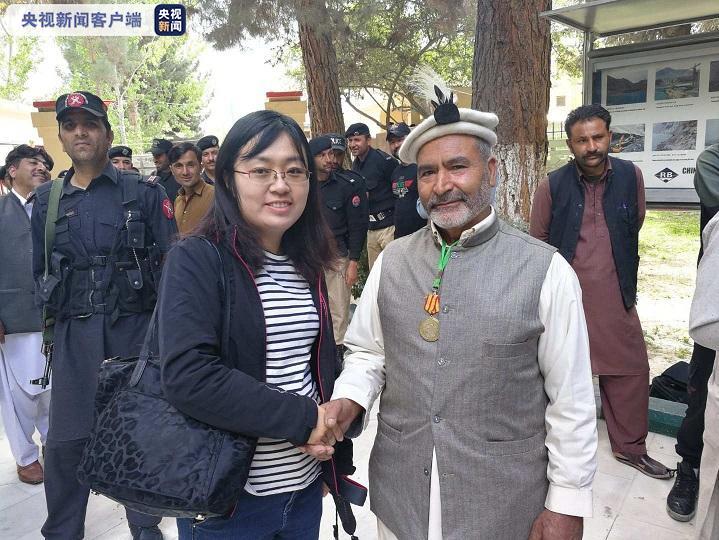 中央广播电视总台记者刘畅采访守墓人艾哈迈德·阿里