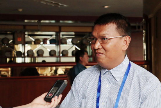 缅甸掸邦景栋镇区区长吴廷敏(u tin myint)说:"中国有很多值得我们