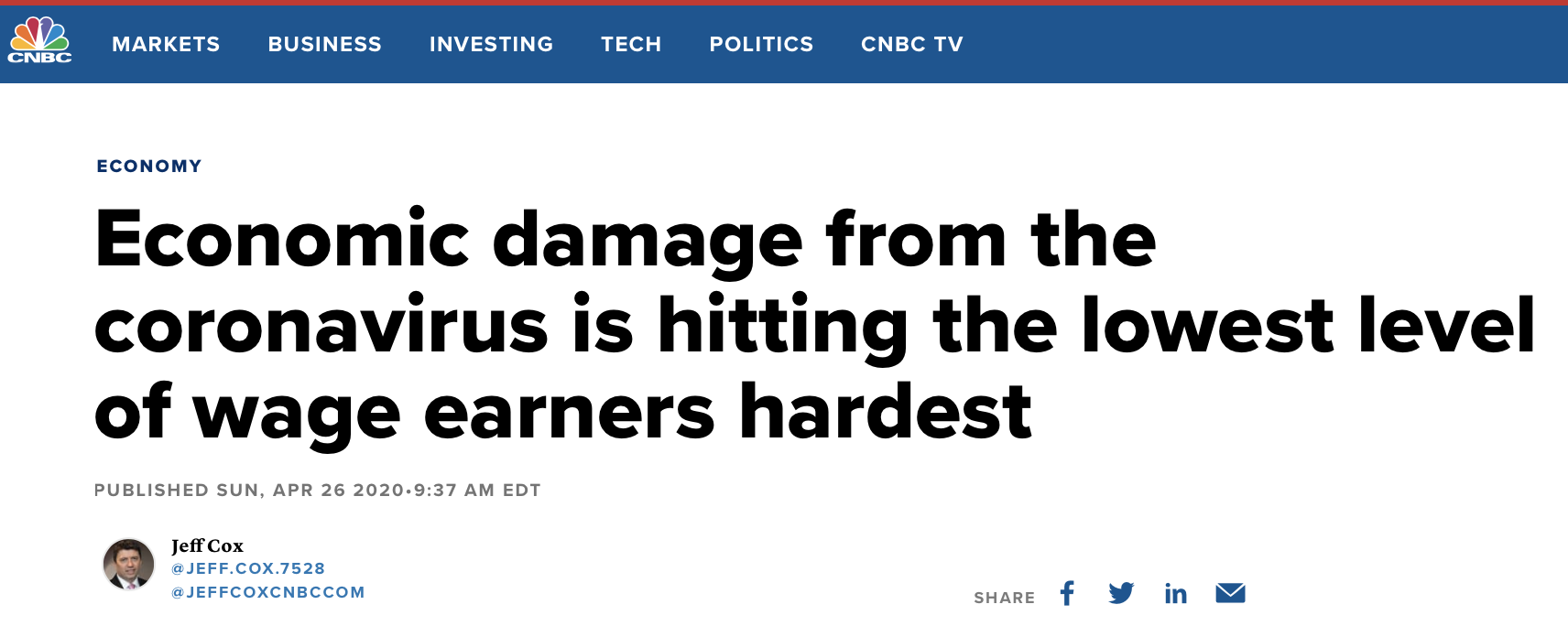 北美观察丨有了上顿愁下顿，美国低收入人群面临生存危机