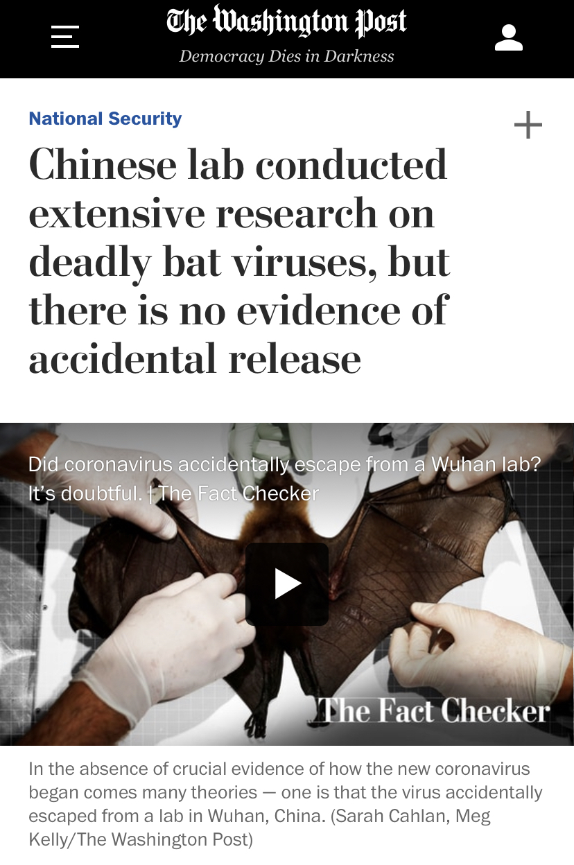 北美观察丨福奇再驳 病毒源于实验室 阴谋论在美频遭权威打脸
