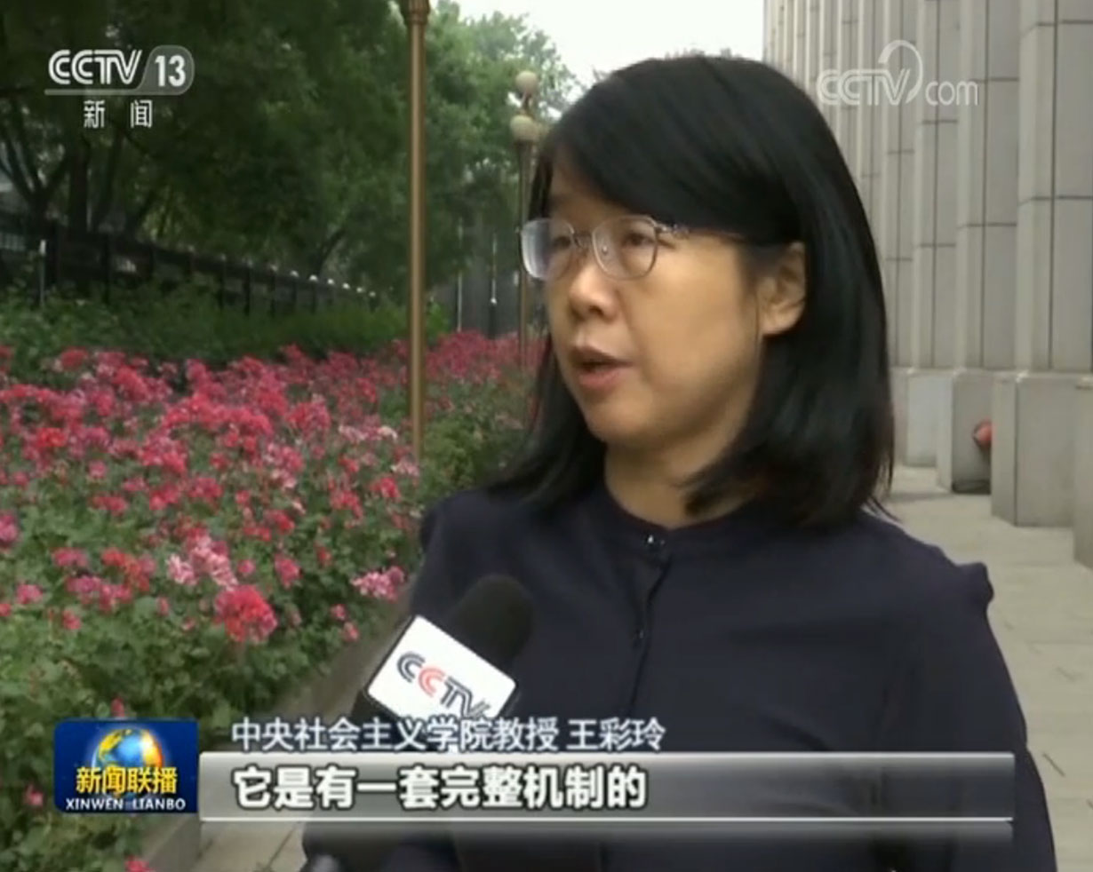 中央社会主义学院教授 王彩玲:政协委员的提案办复它是有一套完整机制