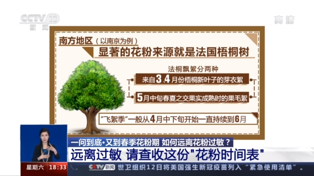 花粉过敏让你英雄气短寻找罪魁祸首 送你防范利器