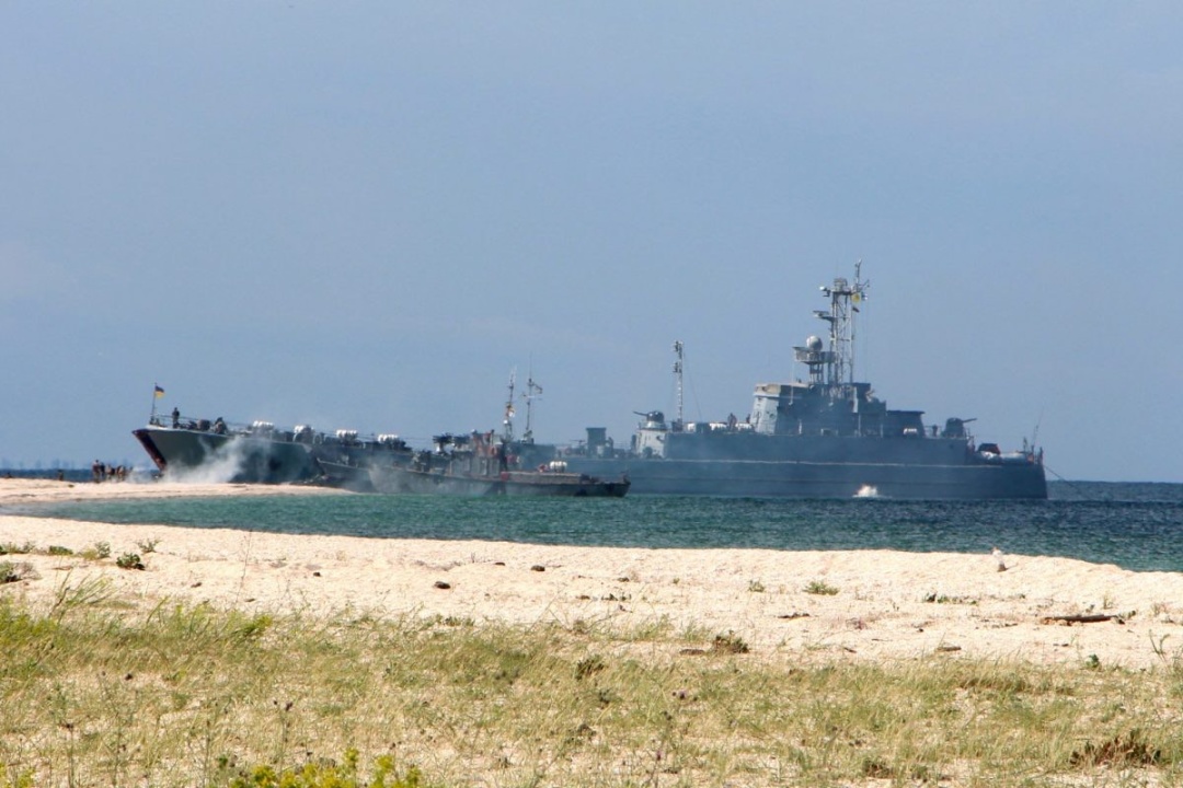 当地时间20日,据乌克兰国家通讯社报道称,乌克兰海军在黑海进行了登陆