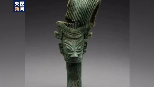 三星堆遺跡の青銅人頭像のレプリカ 中国・四川省の古代遺跡 三星堆の青銅人頭像｜開運！なんでも