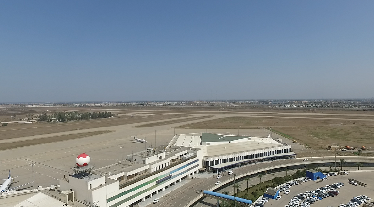 伊拉克巴格达机场附近遭火箭弹袭击六名安全部队人员受伤