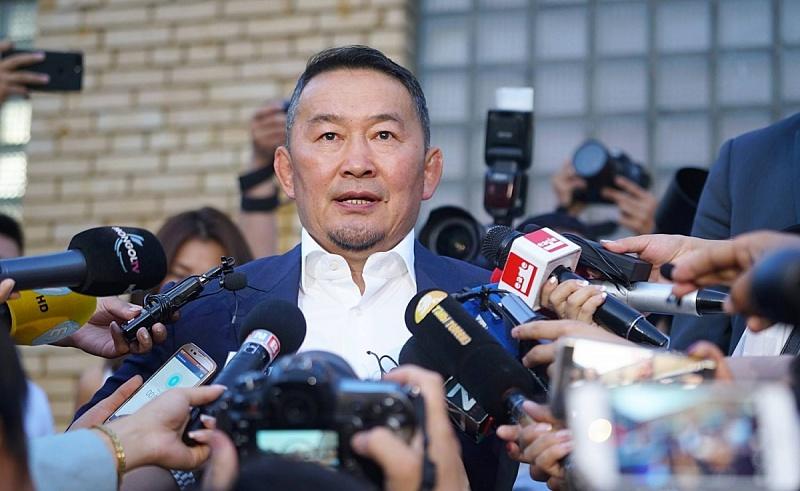 蒙古国总统候选人巴图勒嘎赢得总统大选