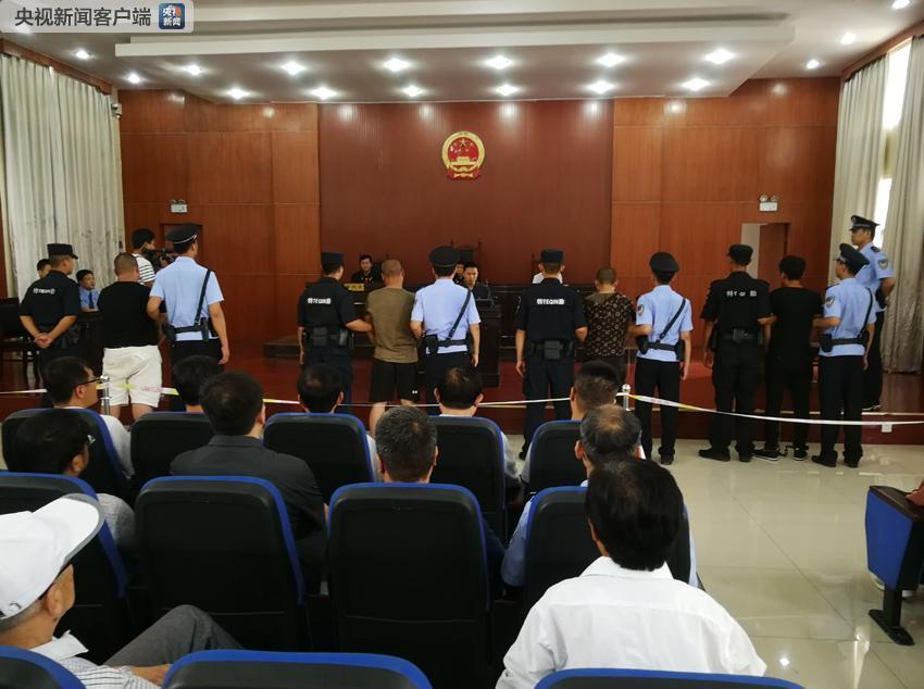 河北法院集中宣判七起涉恶案件 39人受到法律制裁