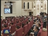 李长春看望张丽莉同志和先进事迹报告团成员