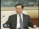 张德江会见柬埔寨首相