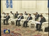 张高丽会见塔吉克斯坦总统
