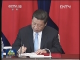 习近平同吉尔吉斯斯坦总统阿塔姆巴耶夫举行会谈 宣布中吉关系提升为战略伙伴关系