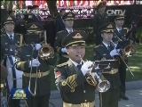 纪念中国人民抗日战争暨世界反法西斯战争胜利69周年 首都各界向抗战烈士敬献花篮