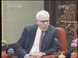 王岐山会见清华大学经管学院顾问委员会海外委员
