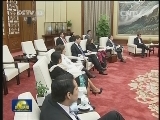 俞正声会见厄瓜多尔总统