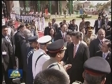 习近平抵达雅加达出席亚非领导人会议和万隆会议60周年纪念活动