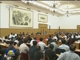 俞正声与统一战线深入学习贯彻中央统战工作会议精神和《中国共产党统一战线工作条例(试行)》研讨班学员座谈