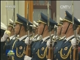 李克强举行仪式欢迎捷克总理访华