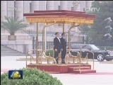 李克强举行仪式欢迎希腊总理访华