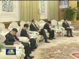 刘云山会见美国客人