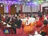 全国政协邀请已故知名人士和党外全国政协委员夫人茶话迎春 俞正声出席