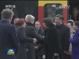 习近平同瑞士联邦主席洛伊特哈德茶叙